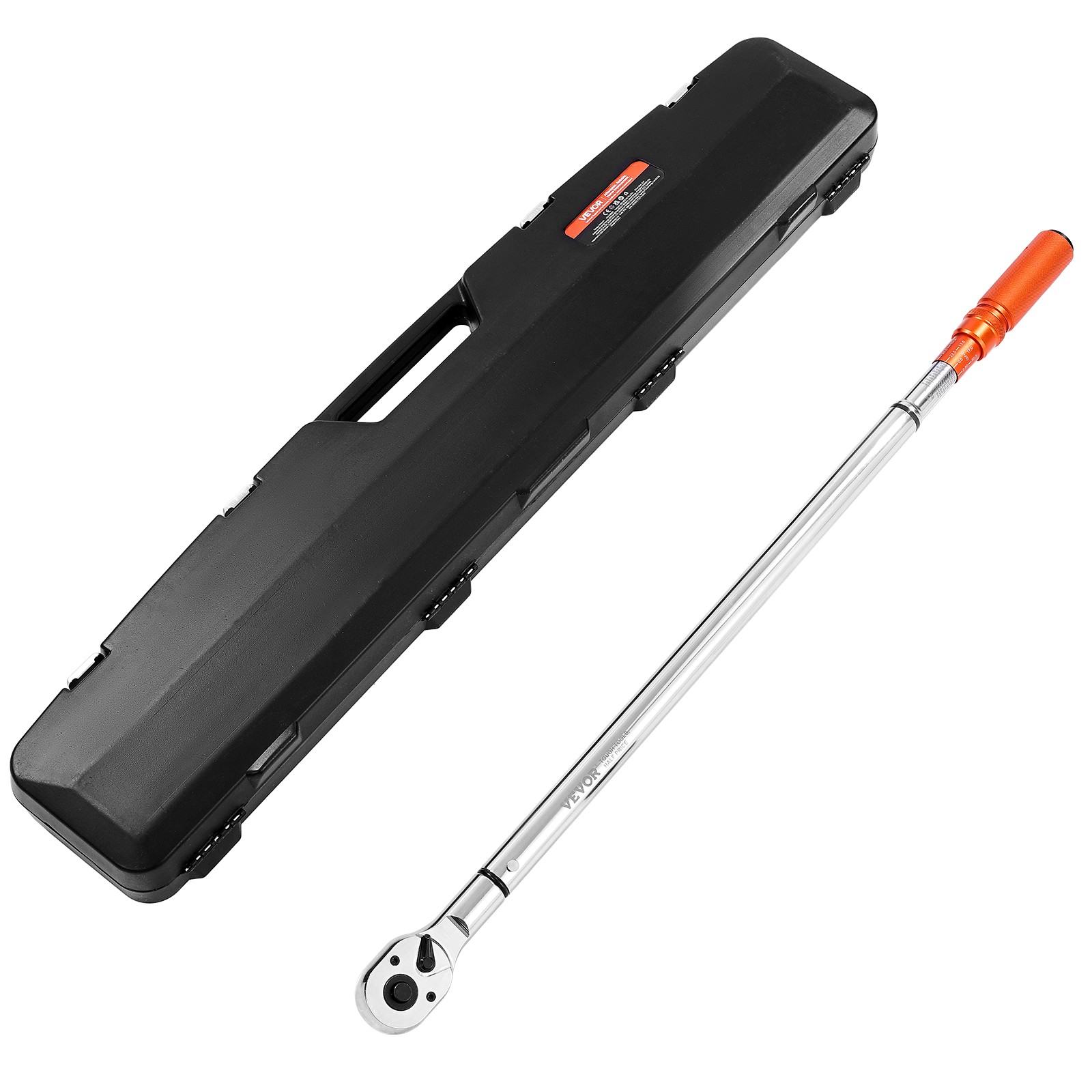 VEVOR Click Torque Wrench 3/4 In Drive 100-600 lbf-ft/136-814N.m Dual-direction