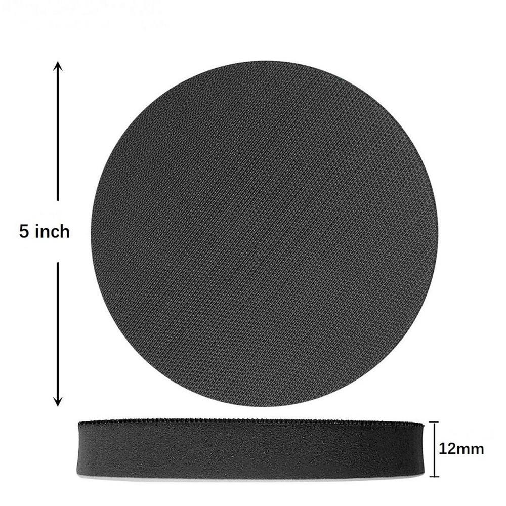 Home Interface Pad Power Tool 2pcs 5 Inch Buffer Backing Pad Sanding Disc