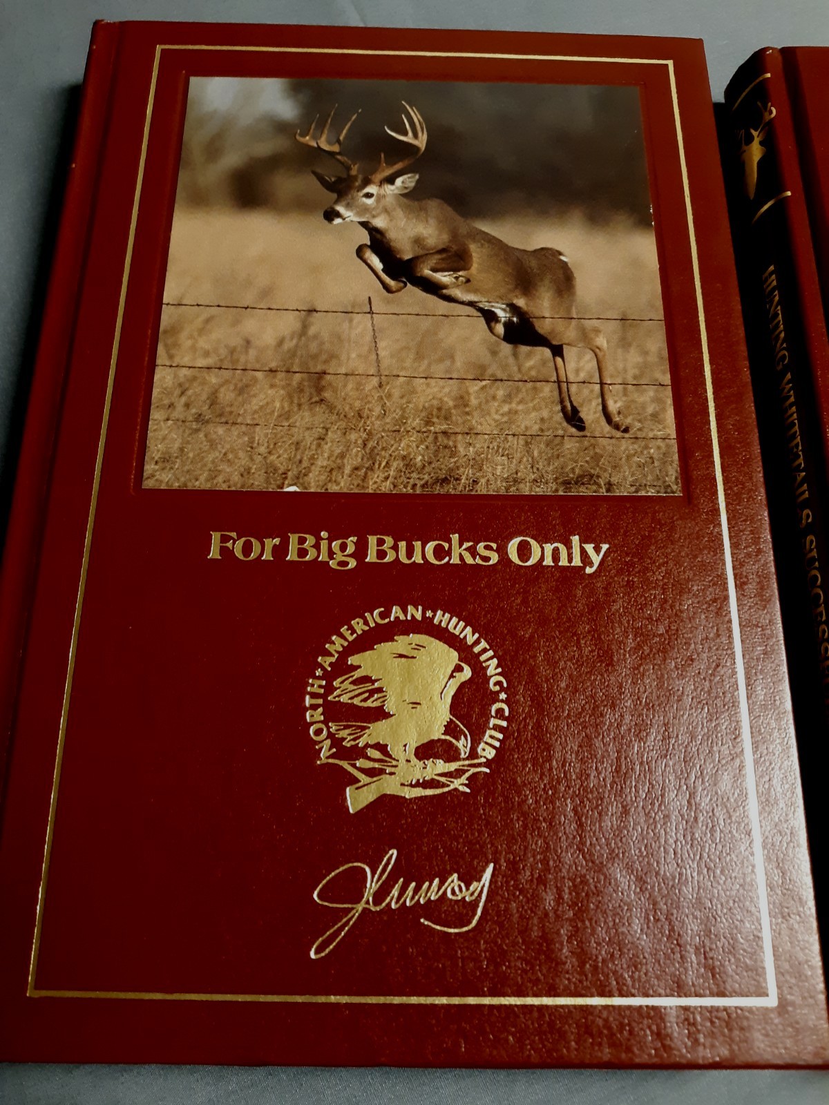 For Big Bucks Only & Hunting Whitetails North American Hunting Club Books 86' 89