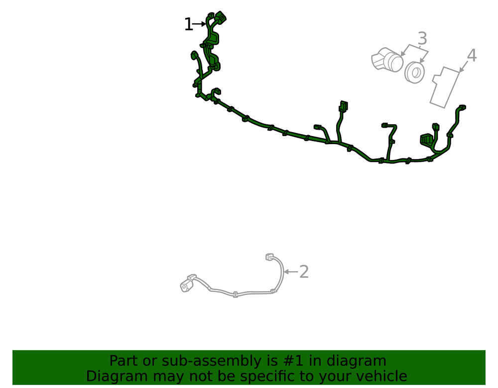 Genuine GM Harness 84758843