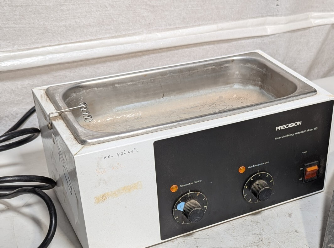 Precision 180 Molecular Biology Water Bath 1PH 225W 120V 1.9A #66630, no lid