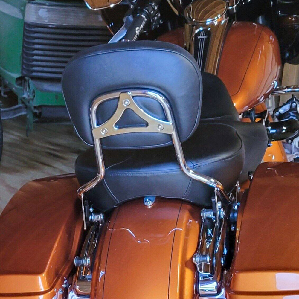 For 14-24 Harley Touring Quick Release Backrest Sissy Bar+Docking Hardware Kit