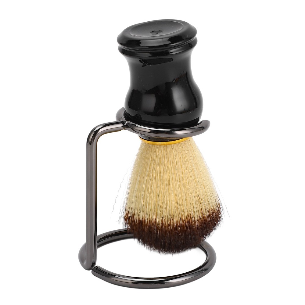 Curved Handle Shaving Brush Set For Comfortable Shaving Experience