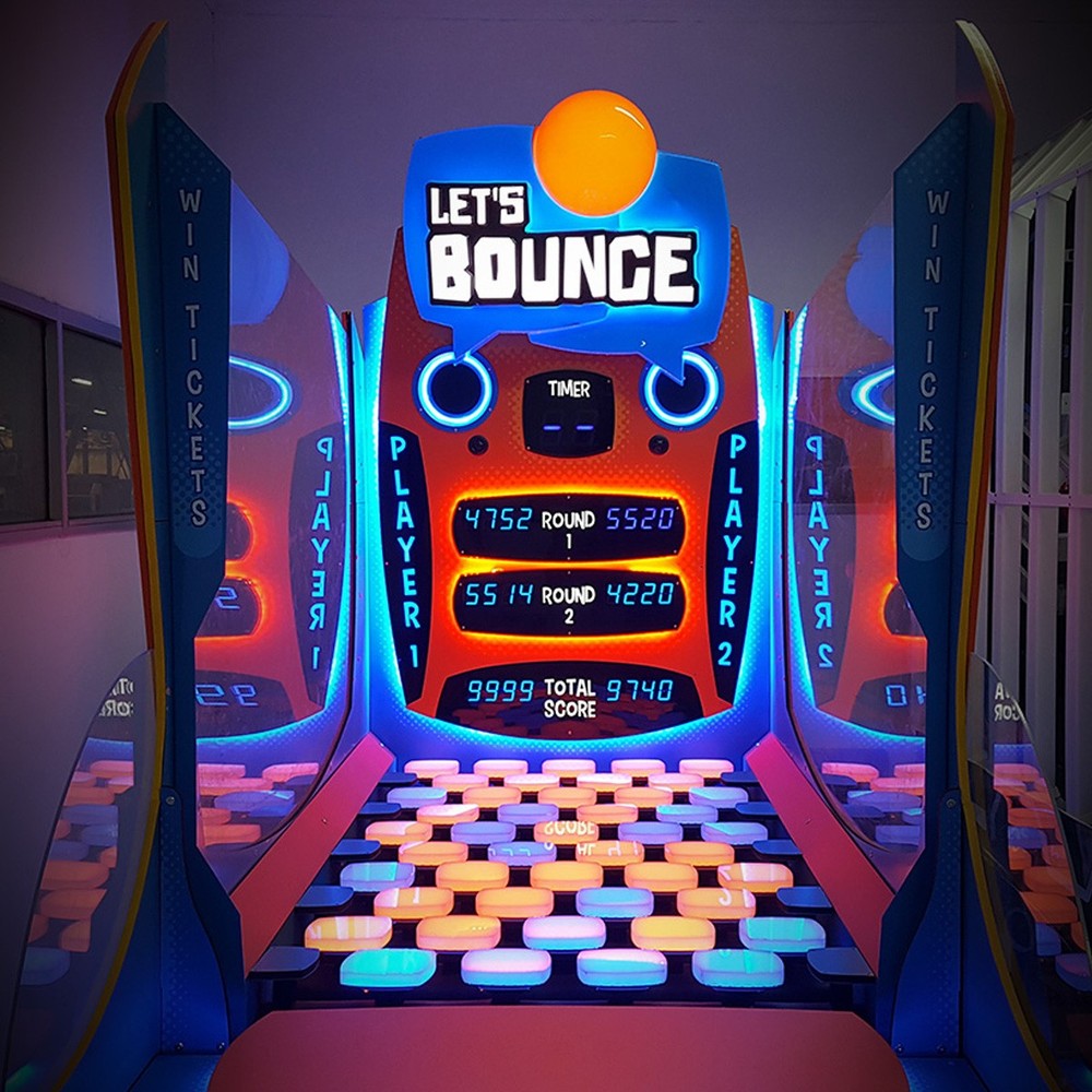 LAI Games Let's Bounce Ticket Redemption Arcade Game