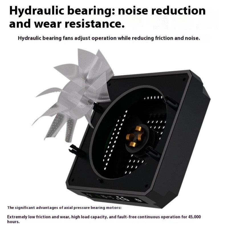 Intelligent Temperature Control Fan Efficient Heat Dissipation for Game Consoles
