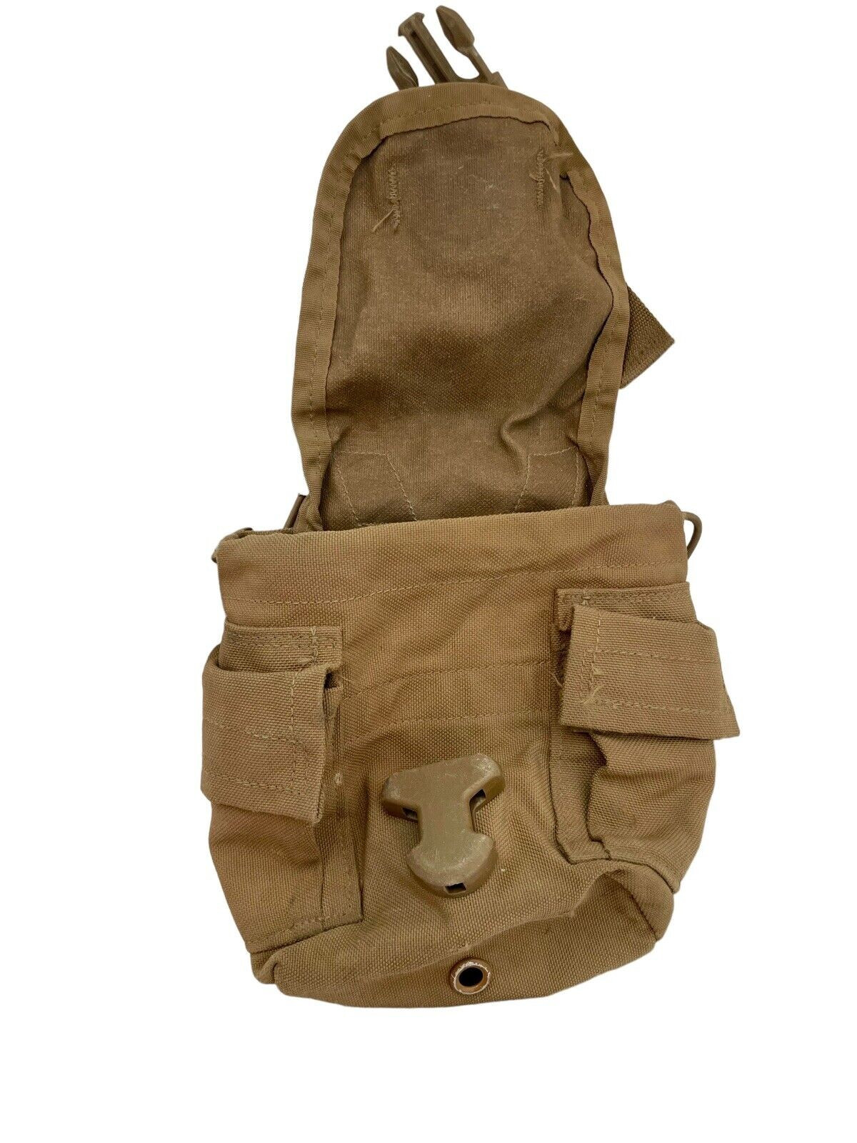 US Military USMC 1 QT MOLLE Coyote Brown CANTEEN COVER Carrier Utility Pouch EXC