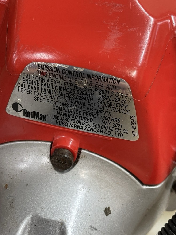 RedMax BCZ3050S String Trimmer 29cc - HAS GREAT COMPRESSION READ NOTES💎 🌿