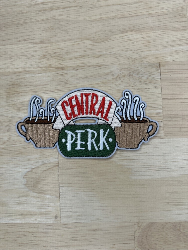 Friends Central Perk Embroidered Iron On Patch
