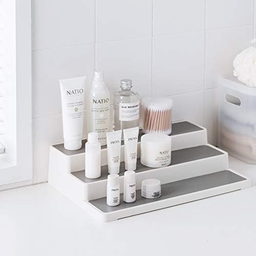 Waterproof White Spice Rack Organizer - 2 Pack for Ultimate Kitchen Efficiency