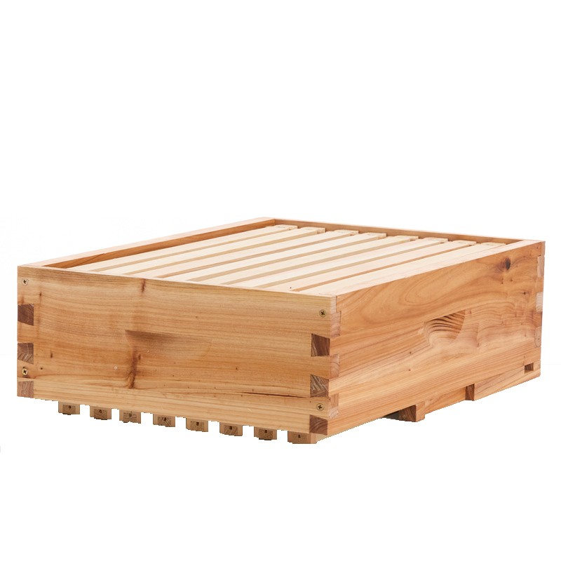 2X Beehive 10 Frame Add-On Super with 20 Frames Langstroth Beekeeping