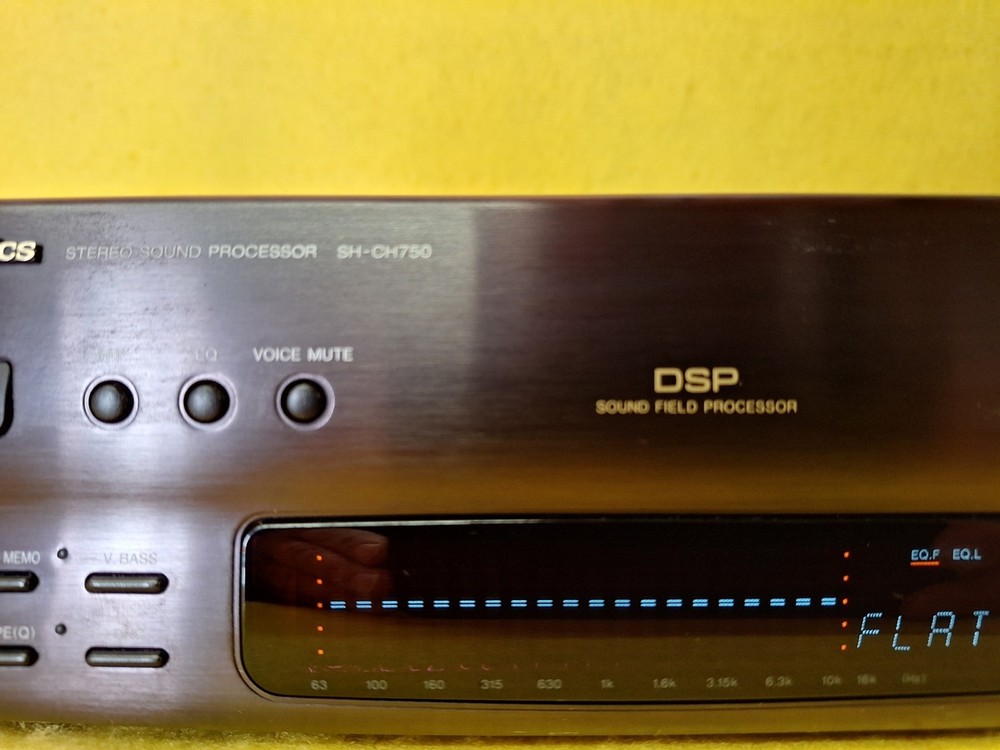 Technics SH-CH750 Stereo Sound Processor DSP Sound Field Processing unit Working