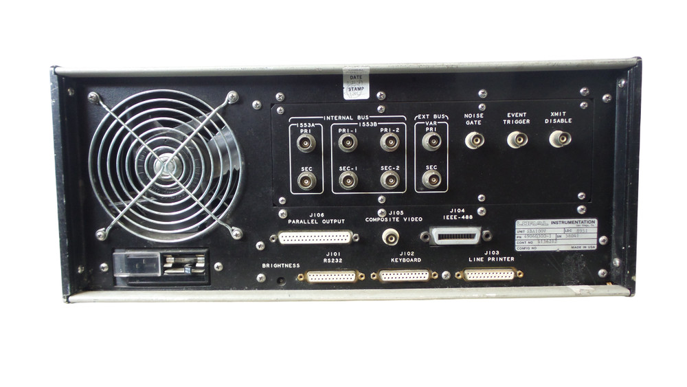 LORAL INSTRUMENTATION SBA100V DIGITAL DATA ANALYZER - Free shipping