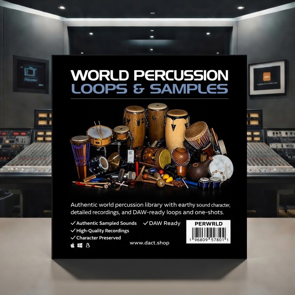 World Percussion Loops & Samples Library