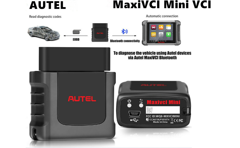 Autel MaxiVCIMini Bluetooth VCI Mini VCI Diagnostic Interface Wireless Connector