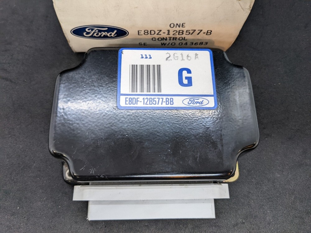 NOS 87-88 FORD TAURUS LINCOLN CONTINENTAL CONTROL MODULE ASSEMBLY E8DZ-12B577B
