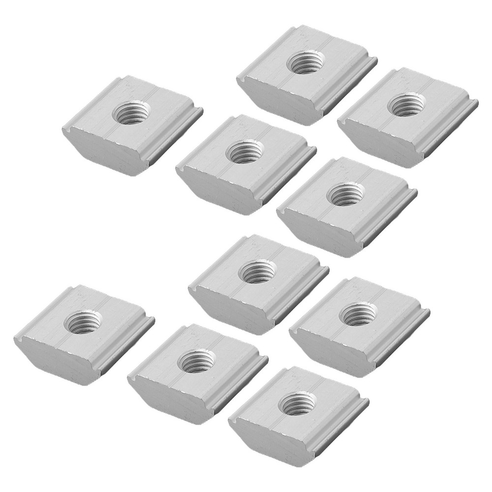 10Pcs Aluminum Solar Panel Mounting Brackets Clamp for Framed Panels PV Bracket
