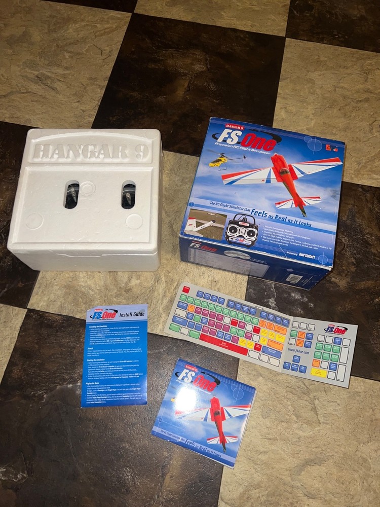 Vintage 2006 Hangar 9 FS One Precision RC Flight Simulator Complete