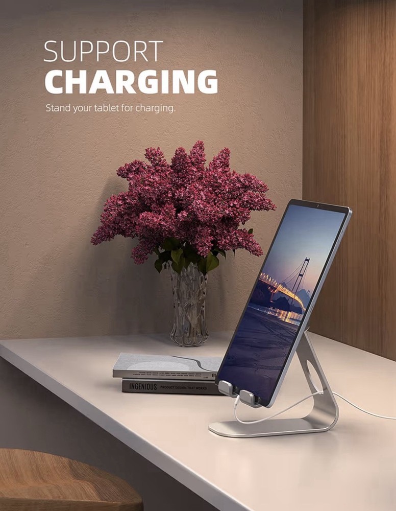 Lamicall Tablet Stand, Adjustable Tablet Holder - Desktop Stand Dock Holder
