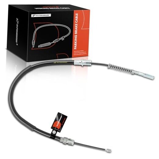 Rear Driver Side Parking Brake Cable Assembly Compatible with Dodge Models:
