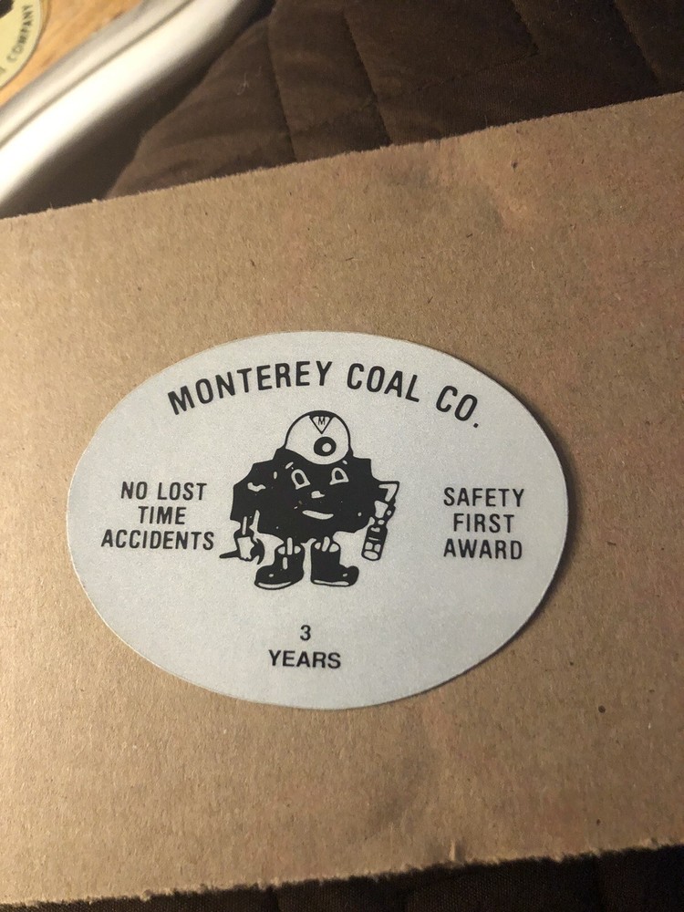 coal mining stickers nice older  Coal Company