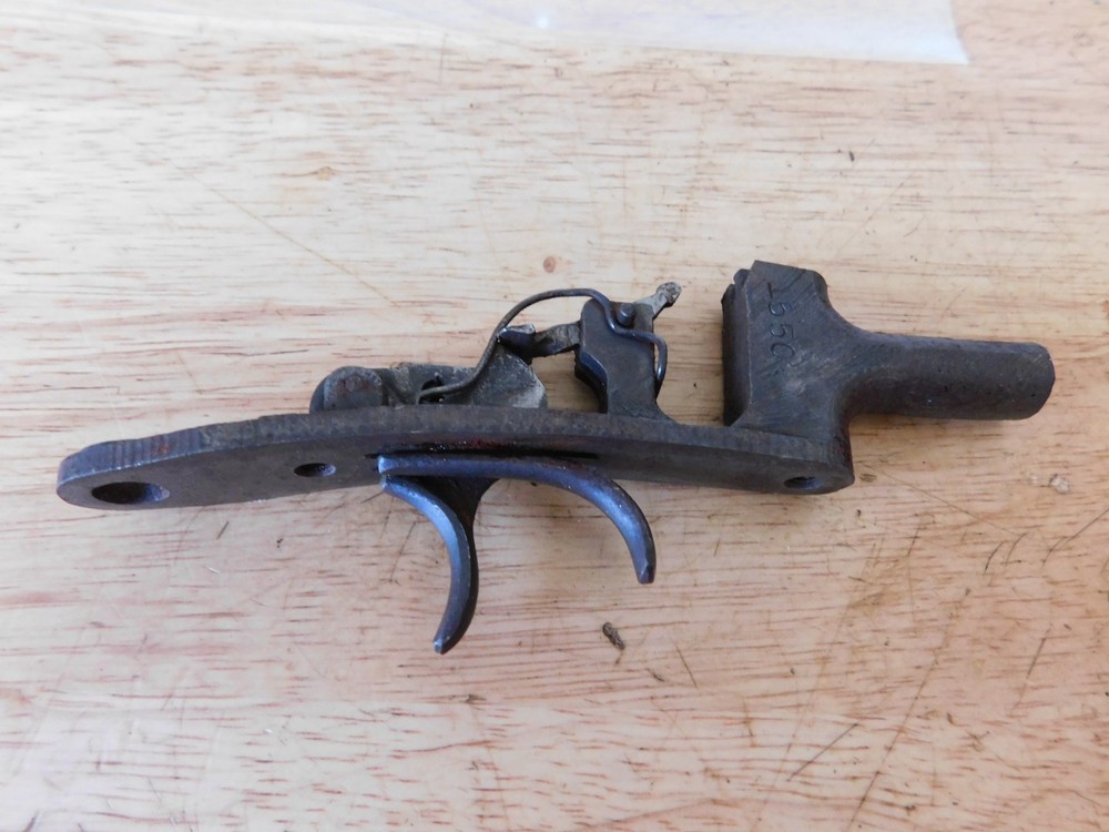 Pistol Rifle Double Set Trigger Assembly Unknown Maker, Marked 1550, 7/138