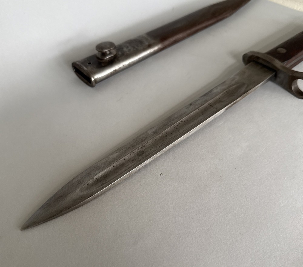 bayonet and scabbard