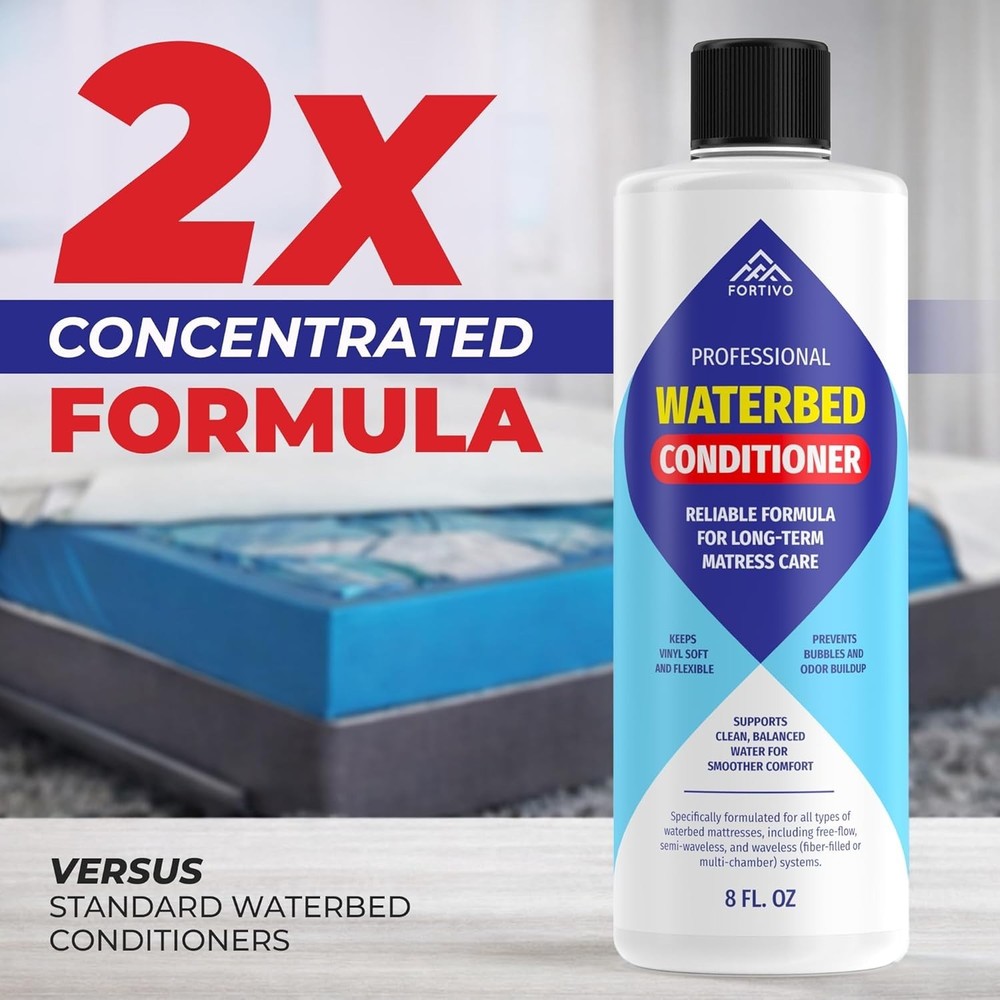 Efficient 8 oz Waterbed Conditioner – Compatible with All Mattress Types