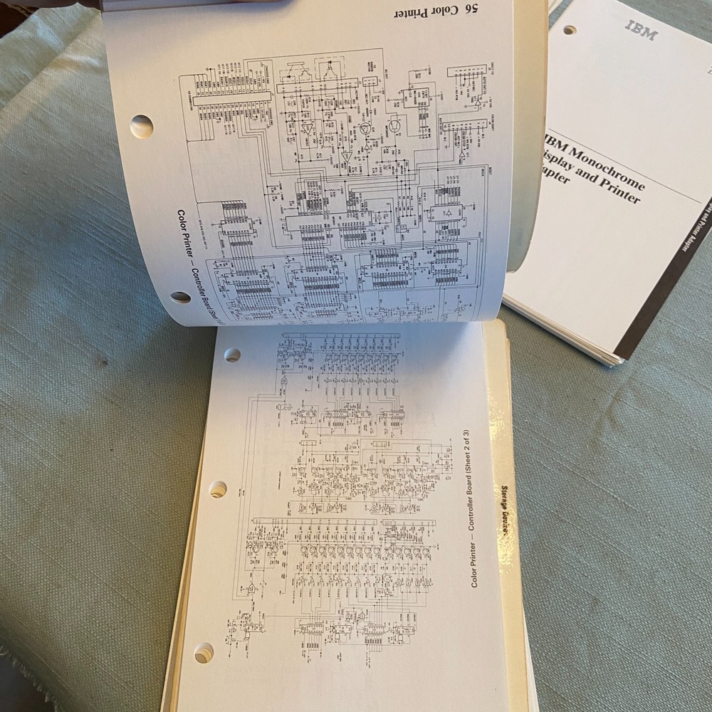 IBM PC Hardware Reference Library Technical Reference Options Adapters Vol 1 & 2