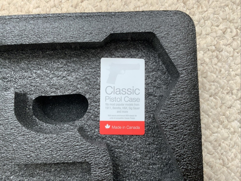 Nanuk 910 Foam Insert For 2 Pistols