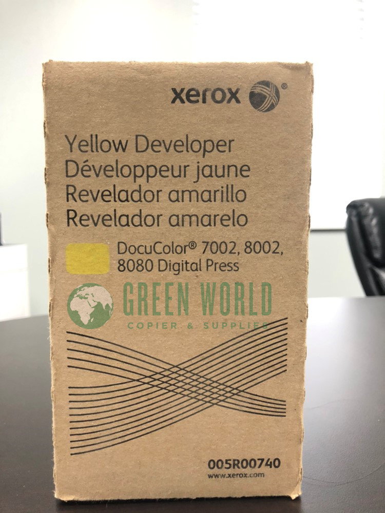 Genuine Xerox DocuColor Yellow Developer (005R00740)