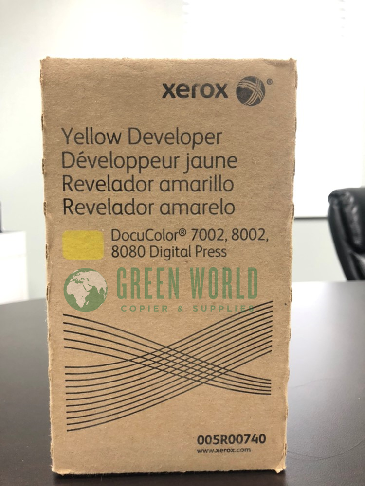 Genuine Xerox DocuColor Yellow Developer (005R00740)