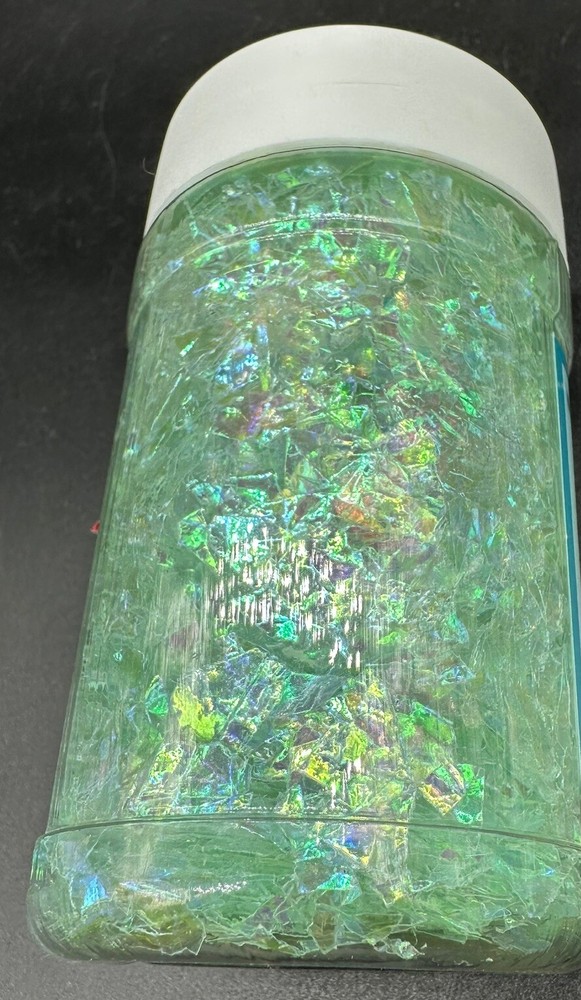 Advantus Glitter Flakes Turquoise opalescent NEW