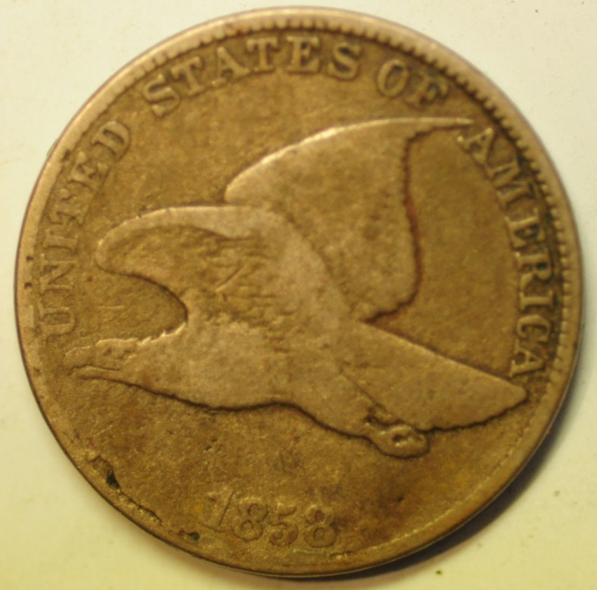 mw30225   Flying Eagle Cent 1858
