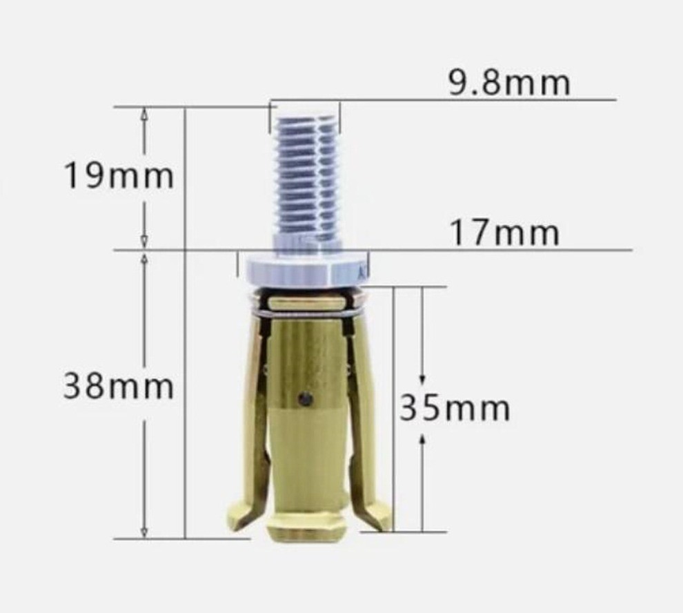BT30 4 Petal Clamp Pull Claw CNC Spindle 45 Degree Outer Screw Pull Part New