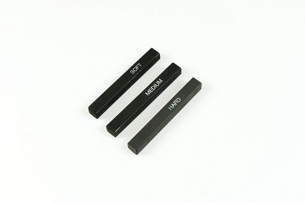 Pacific Arc Compressed Charcoal Sticks Soft 12 Pack for Drawing, Sketching, a...