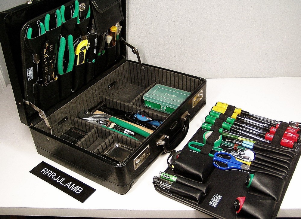 Huge Professional Electronics Multi-Tool Pros Set w/ Soldering Iron by PRO'S KIT