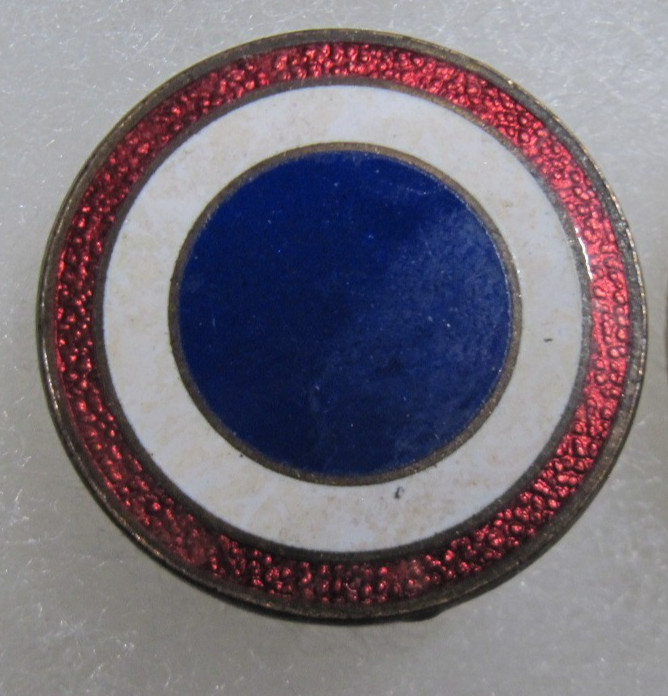 DI DUI PB pinback ww2  ARMY GROUND FORCES REPLACEMENT DEPOTS patch type