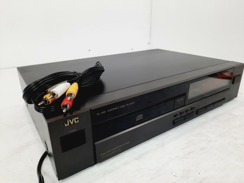 JVC XL-V95BK Compact CD Player/ Dual D/A Convertor System - ■S■Tested & Working■