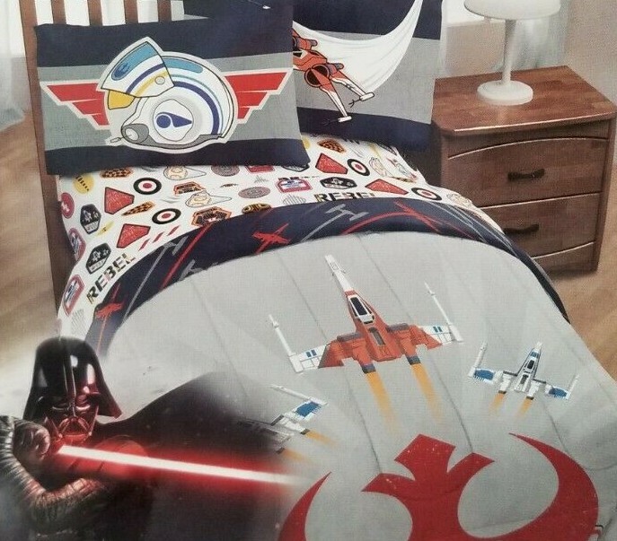 Disney Star Wars Twin Microfiber Comforter NIP