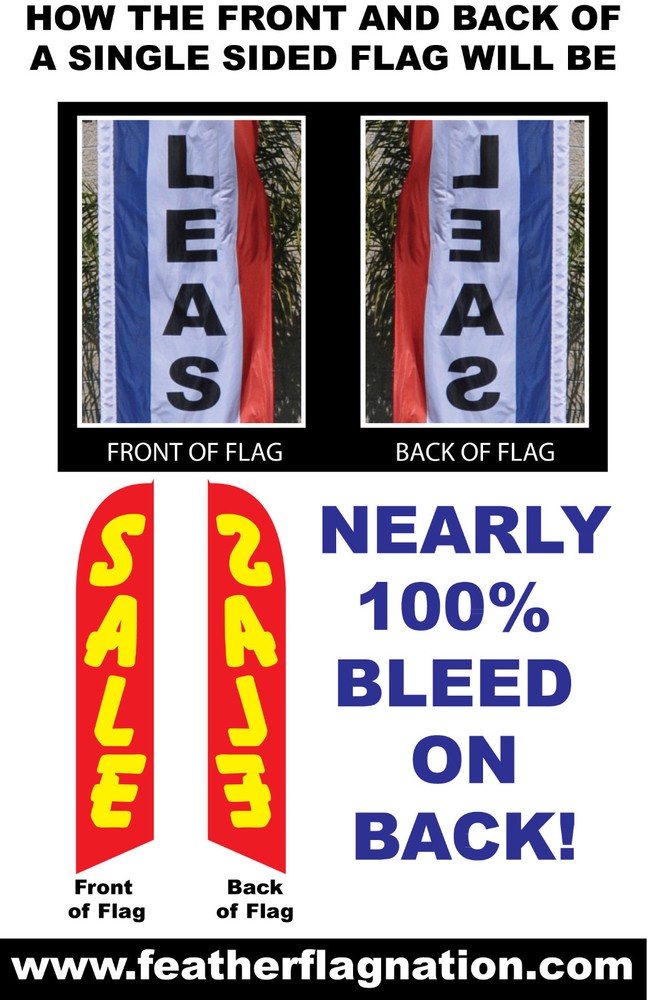Solid White Colored 15' Advertising Rectangle Feather Banner Flag w/ pole+spike