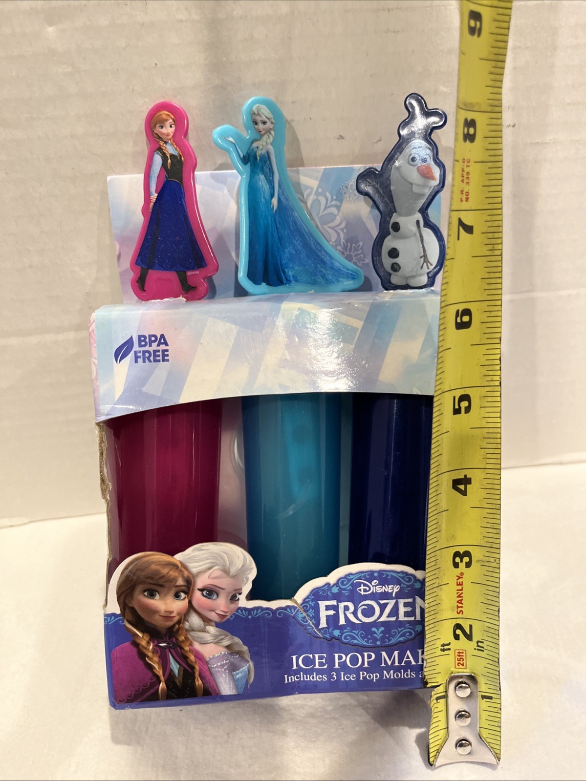 Disney Frozen Ice Pop Maker 3 Ice Pop Molds And Stand