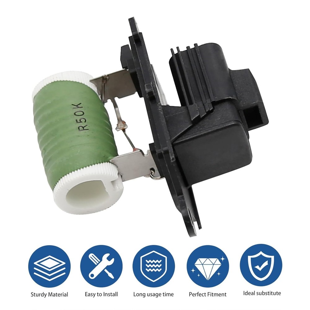 Engine Cooling Radiator Fan Resistor Right 68054677AA Replacement Part