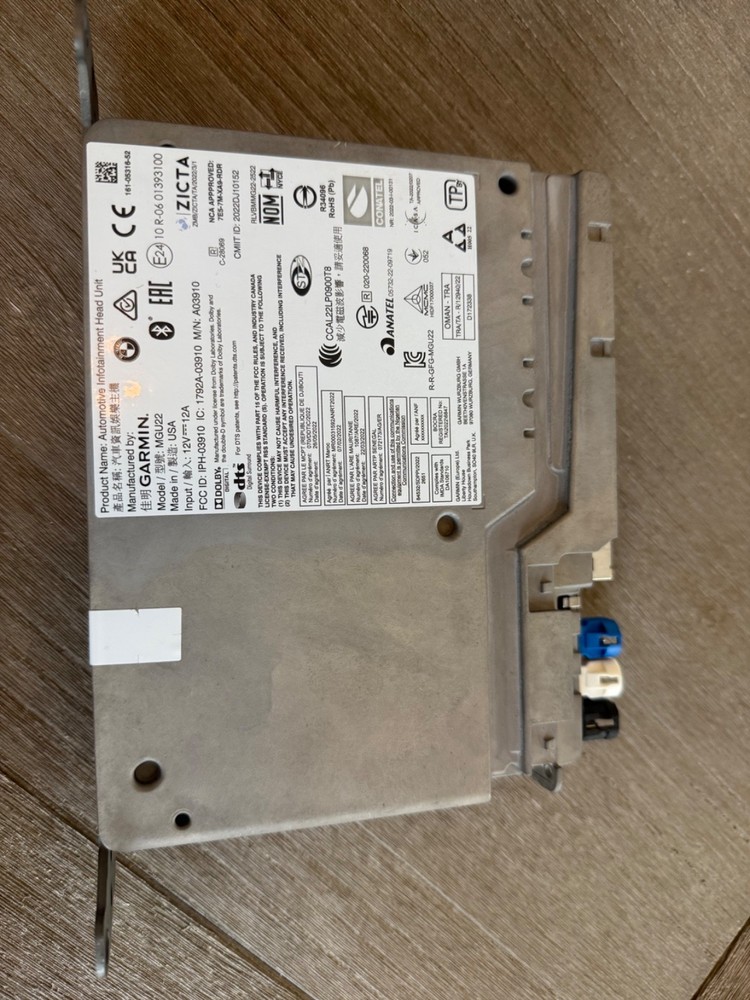 BMW head unit GARMIN CI 5B3D9D6