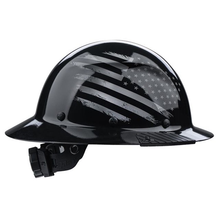 Lift Safety DAX Patriot Full Brim Hard Hat Gloss ANSI Type 1 Class G