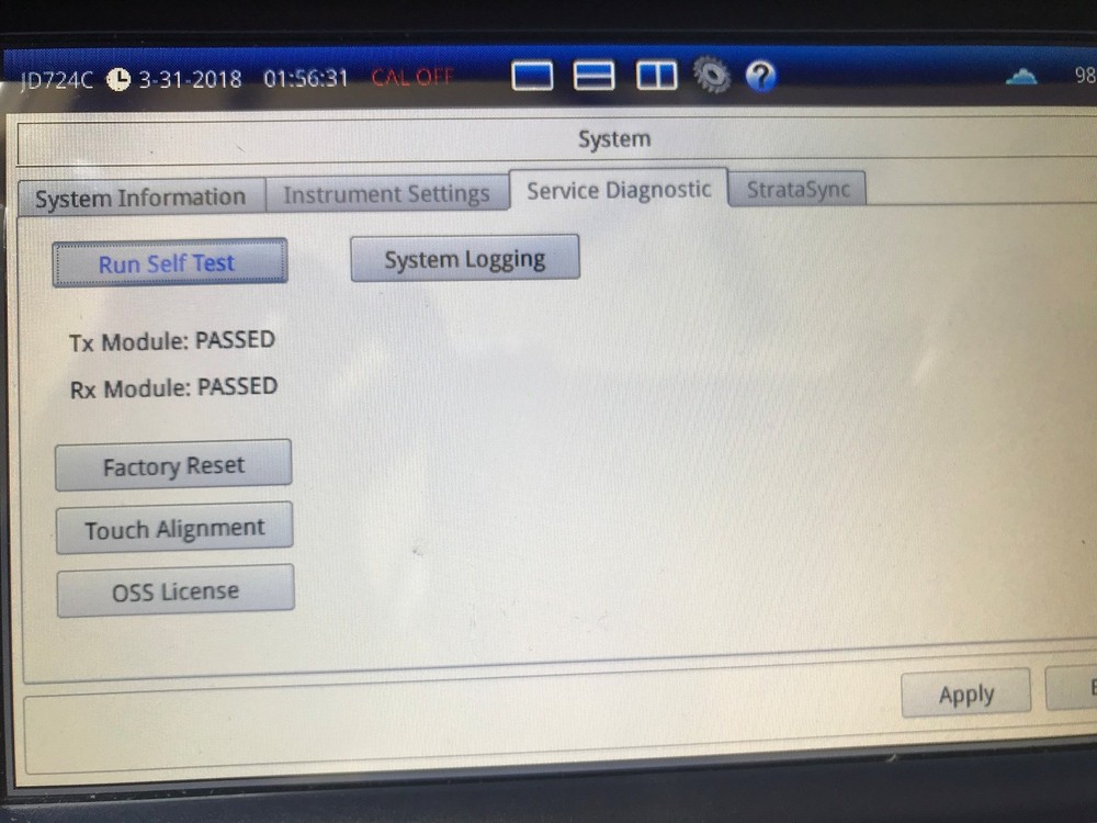 JDSU JD724C CellAdvisor Cable & Antenna Analyzer JD720C Cell Advisor JD72450509