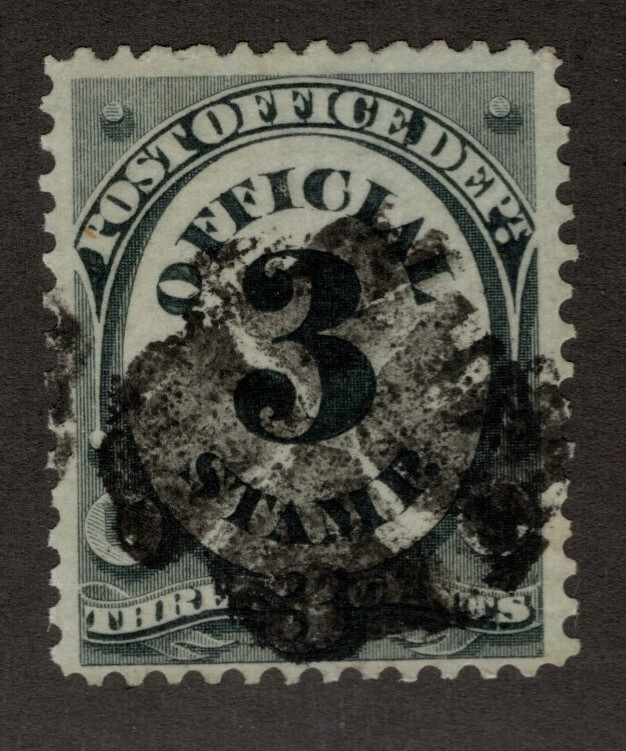 US Scott O49 Used - Hard Paper - CV 2$