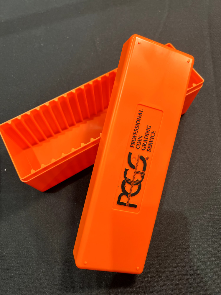 Orange PCGS Storage Box Basketball Commemorative