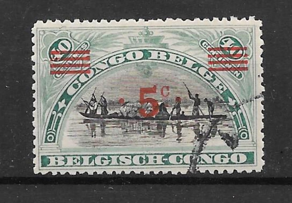 Congo - 1921 - COB 85 - SCOTT 64 - Used -