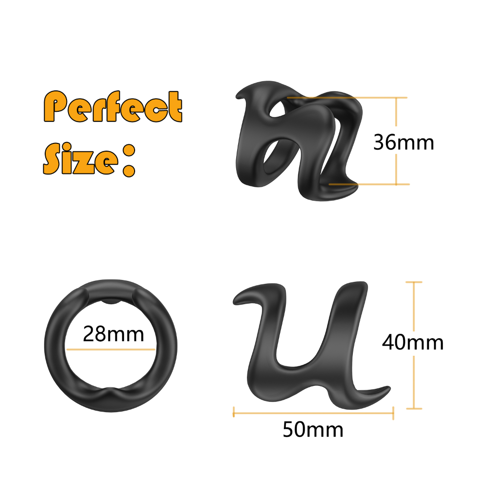 Scrotum-Stretcher-Ring-Penis Stretcher Enhancer Delay Ejaculation-Training-Toys
