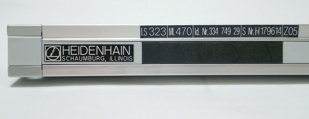 HEIDENHAIN LINEAR ENCODER GLASS SCALE LS323 ML470 ID Nr 334 749 29 470mm